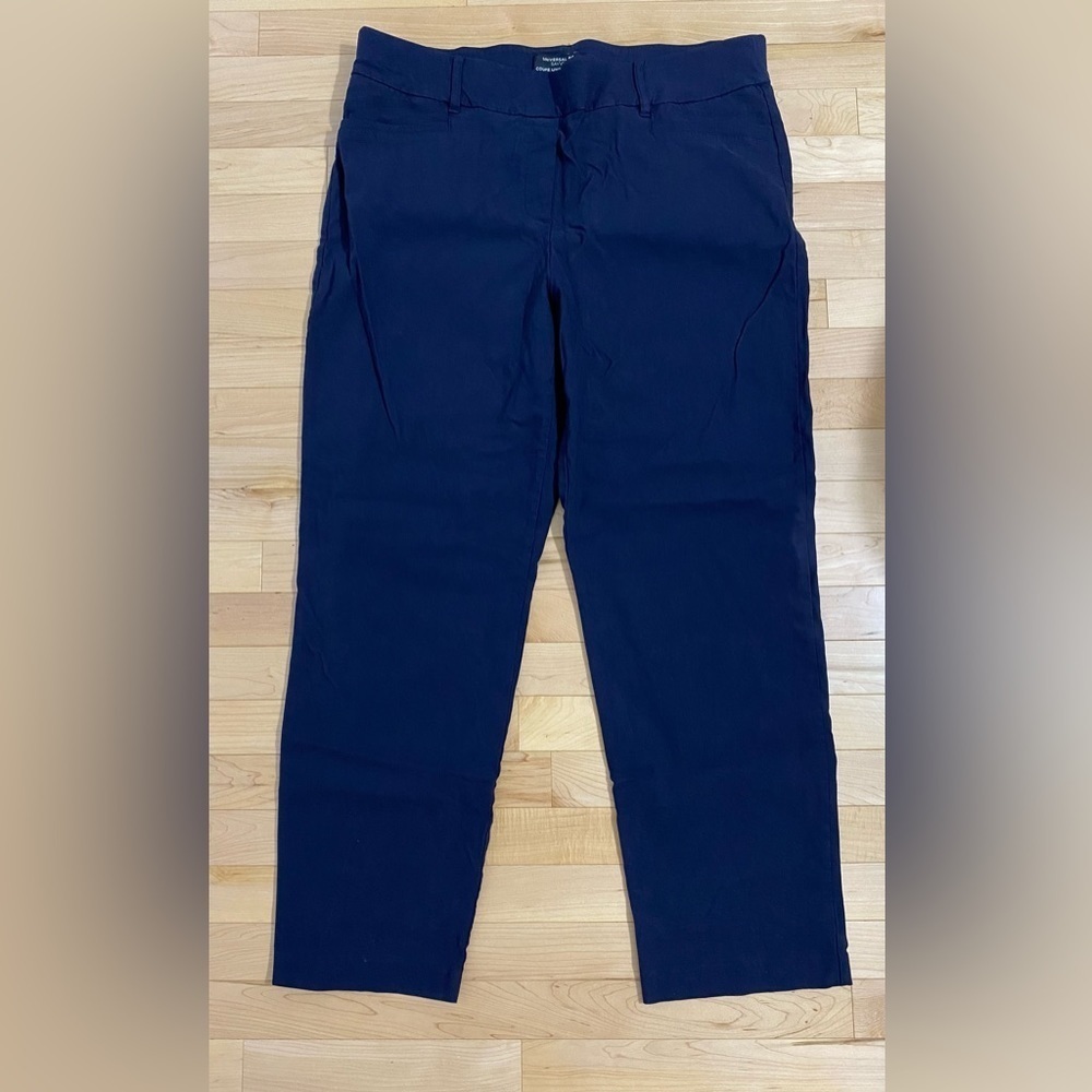 Women’s navy blue straight leg  dress pants. SIZE 20 EUC